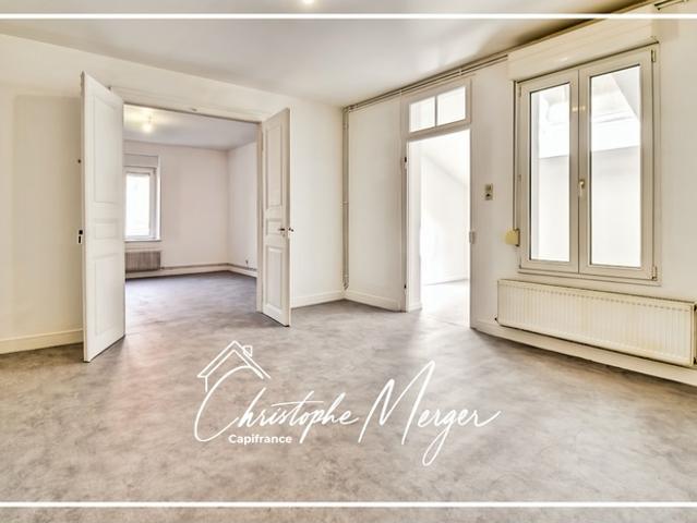 Appartement à vendre 3 chambres 94m² à Sarrebourg 57 sans travaux, centre ville, avec garage