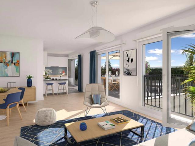 appartement à vendre 3 pièces BEAUCHAMP 95