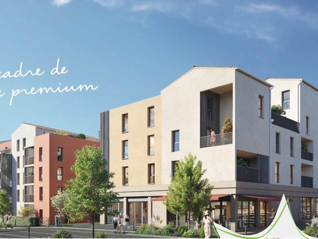 Appartement à vendre 3 pièces COURNON D'AUVERGNE 63 L'Élégance Cœur de Ville: Votre 3 Pièces Lumineux avec Terrasse