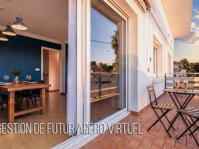 Appartement à vendre 3 pièces Lescar 64 Jardin privatif de. 94m² Lescar