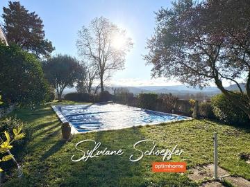 Aux portes de Montélimar: appartement rénové dans un château avec parc privé et piscine