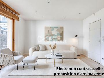 Genas Centre T3 avec jardin Parking Possibilité loc 63m² Genas