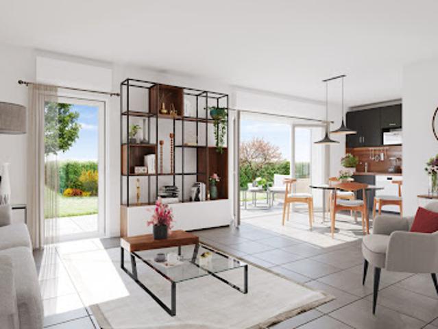 Appartement Annemasse 4 pièces Patio Saint Joseph