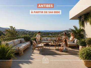 Appartement Antibes 3 pièces RÉSIDENCE JACOB LA FONTONNE