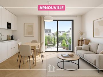 Appartement Arnouville les gonesse 3 pièces RÉSIDENCE CHLOÉ QUARTIER CALME