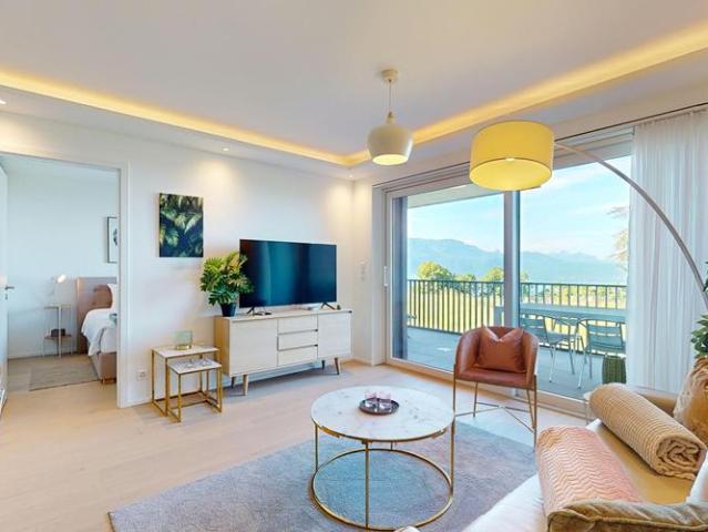 Appartement au cœur de Lavaux avec une imprenable sur le lac
