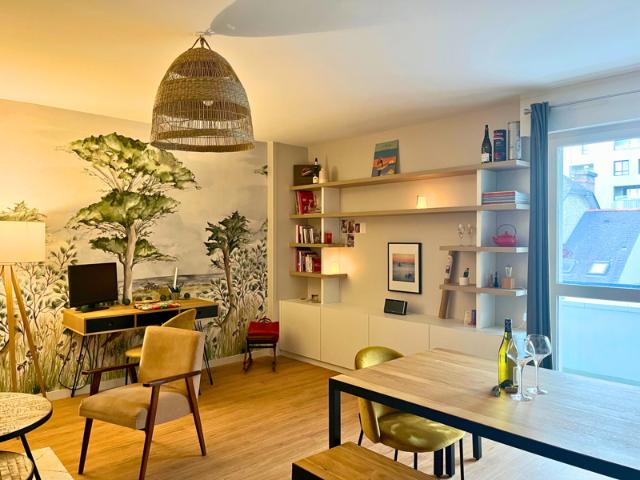 T2 rénové meublé 48m2 Balcon + Parking Bords de Vilaine