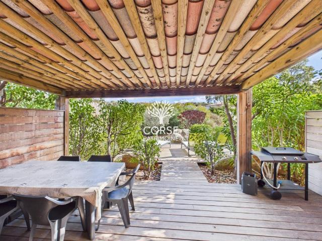 Appartement avec piscine commune dans résidence sécurisée