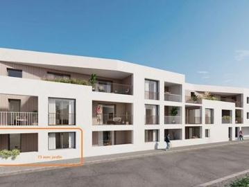 APPARTEMENT AVEC TERRASSE COUVERTE, JARDIN PRIVATIF ET 2 PARKINGS