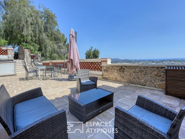 Appartement avec terrasse et vue spectaculaire