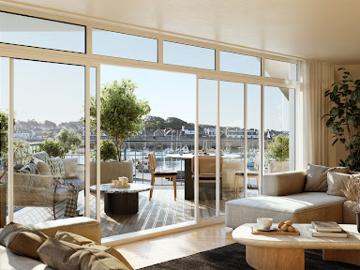 Concarneau, Finistère - Terrasse, Ascenseur