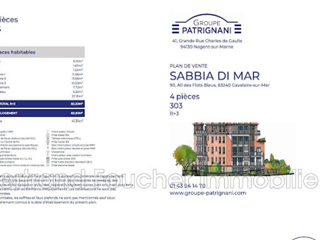 Appartement avec terrasse