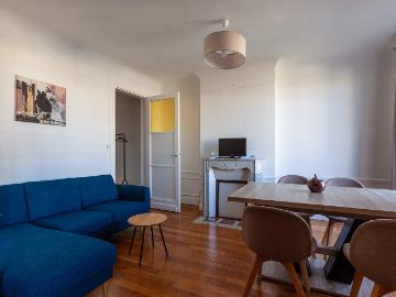Appartement à louer à Rue du Docteur Germain Sée - Cheminée