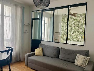 Appartement avec 1 chambre dans le 18ème arrondissement de Paris, 75018: 34 m² — #5206