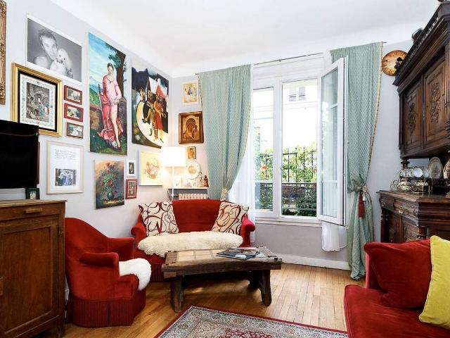 Appartement avec 1 chambre dans le 18ème arrondissement de Paris, 75018: 35 m² — #4206