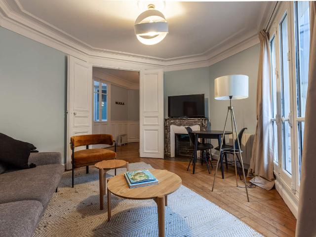 Appartement avec 1 chambre dans le 1er arrondissement de Paris, 75001: 43 m² — #4501