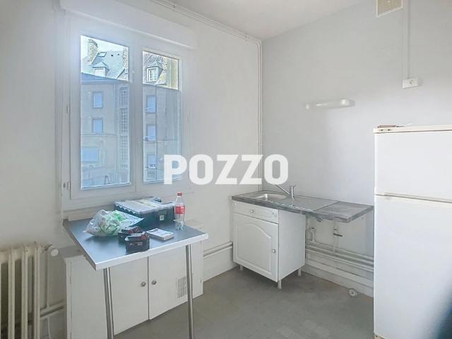 Appartement Avranches centre ville 4 pièces 70 m2 3 chambres triplex chauffage gaz de ville