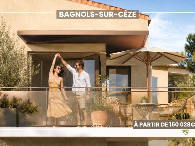 Appartement Bagnols sur ceze 2 pièces RÉSIDENCE DAPHNÉ CENTRE VILLE