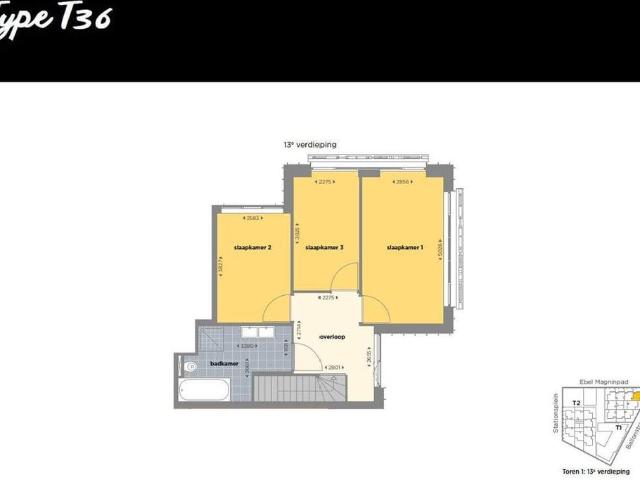 Appartement Ballonstraat 149, Stationskwartier, Leyde À Louer