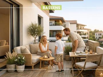 Appartement Bassens 2 pièces RÉSIDENCE CHARLIE DUNE DU PILAT