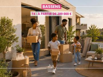 Appartement Bassens 4 pièces RÉSIDENCE MARGOT ÉGLISE SAINT PIERRE