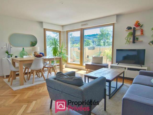 Appartement Boulogne Billancourt 3 pièce s 65.70 m2 orienté sud avec balcons et vue dégagée sur Parc de Billancourt