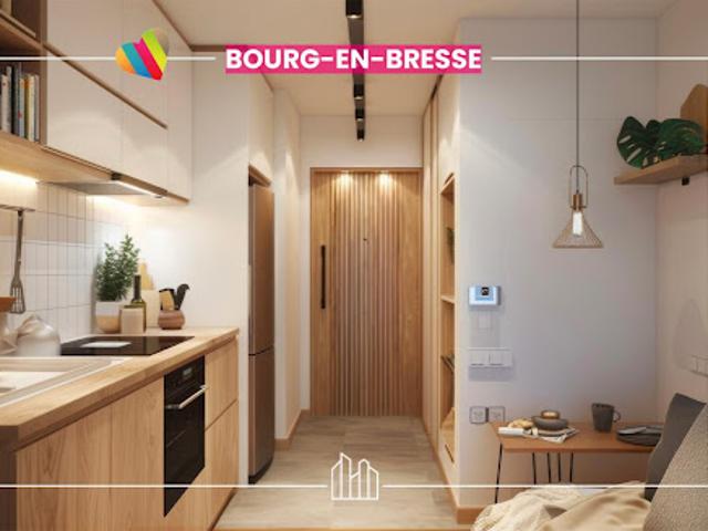 Appartement Bourg en Bresse 1 pièce CLOS JULES PROX UNIVERSITÉS