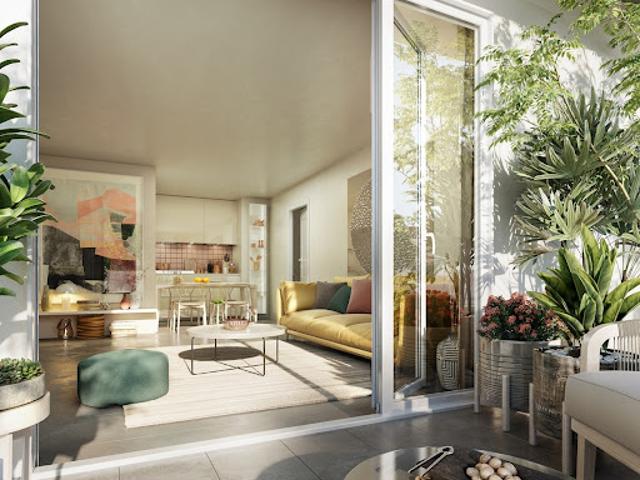 Appartement Bourgoin Jallieu 1 pièce Cour Berlioz