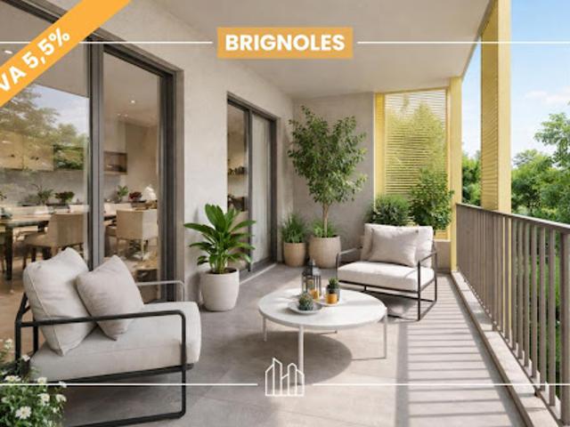 Appartement Brignoles 2 pièces RÉSIDENCE GUSTAVE PROX COMMODITÉS