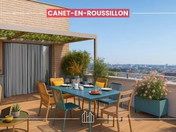 Appartement Canet en Roussillon 4 pièces RÉSIDENCE CAROLA PROX PLAGES