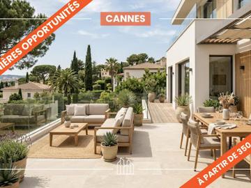 Appartement Cannes 4 pièces CLOS AUBER 15 MIN À PIED DE LA CROISETTE