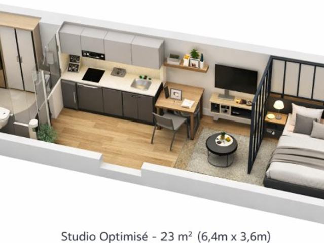 STUDIOS NEUFS RUE GAMBETTA