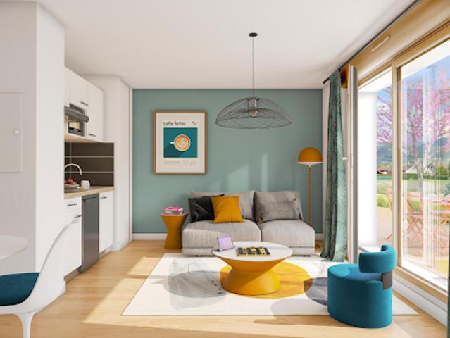 Appartement 3 pièces 56 m2