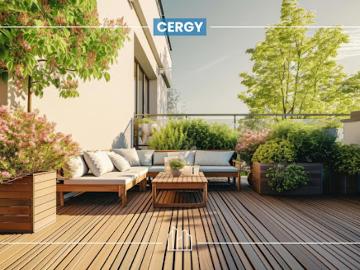 Appartement Cergy 3 pièces ZAC DES LIMANDES PROCHE RER