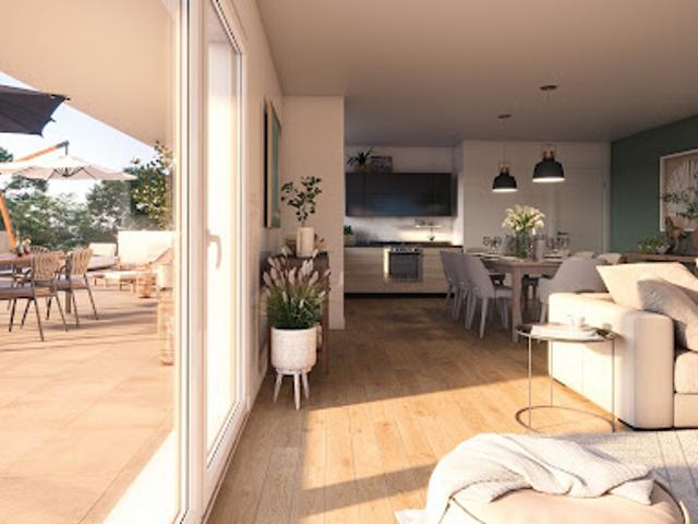 Appartement Cesson sevigne 3 pièces Cesson Sévigné quartier Via Silva à 15 min de Rennes