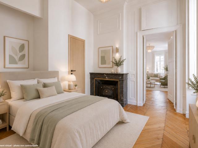 Appartement charme de l'ancien et rénovation de qualité