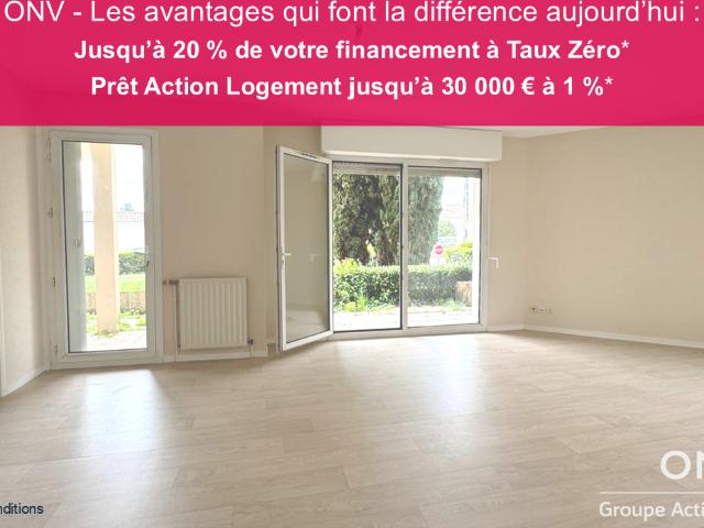 Appartement Cognac 4 pièces avec terrasse de 40m2 + box