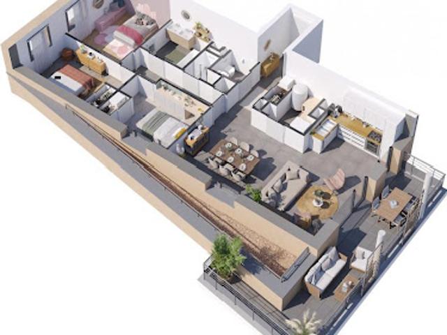 Appartement Corbas 3 pièces Résidence Terre d'Or
