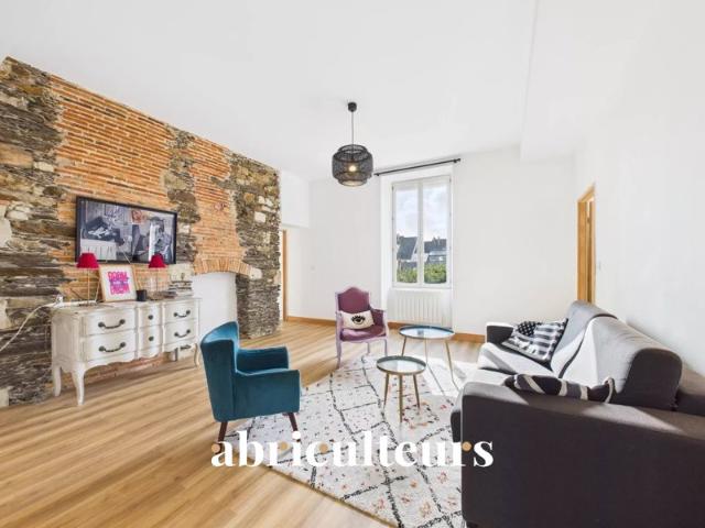 Appartement clés en main de 94,45m2 3 chambres DPE C Grenier et cave Nantes Rue des Dervallières
