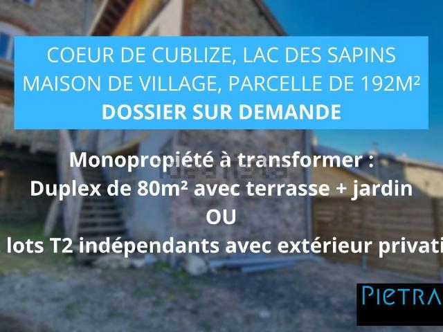 Appartement, Cublize