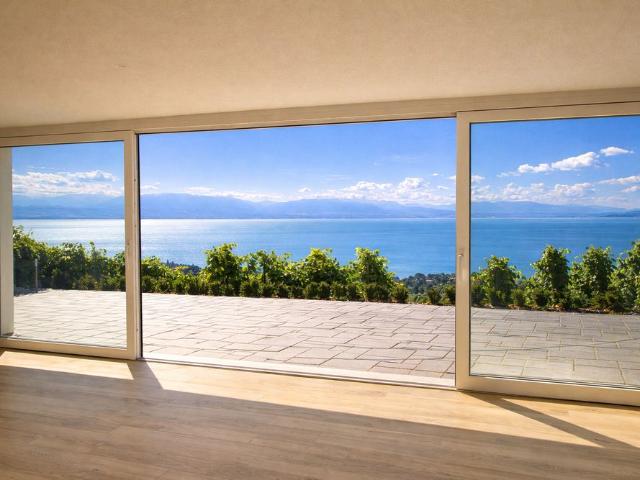 Appartement d’exception avec terrasse et vue panoramique sur le lac
