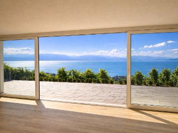 Appartement d’exception avec terrasse et vue panoramique sur le lac