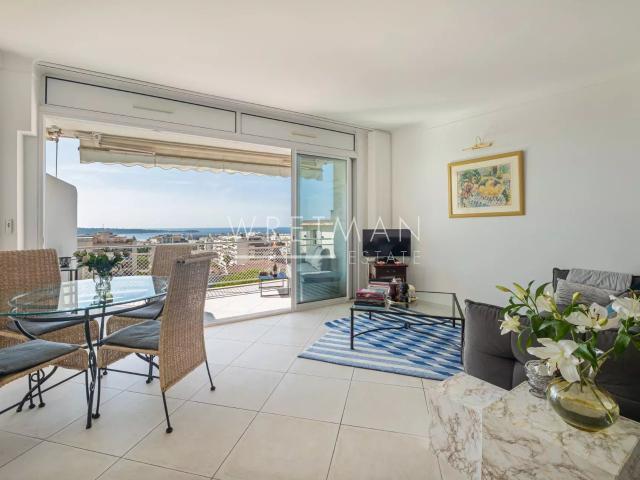 Appartement d’exception en dernier étage avec vue mer – Cann. 71m² Cannes