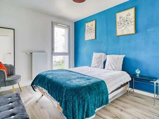 Appartement dans un quartier agréable résidence très calme 3 min à pied de la gare