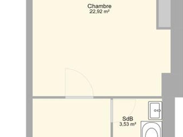 Appartement de 40m2 à louer sur Vienne