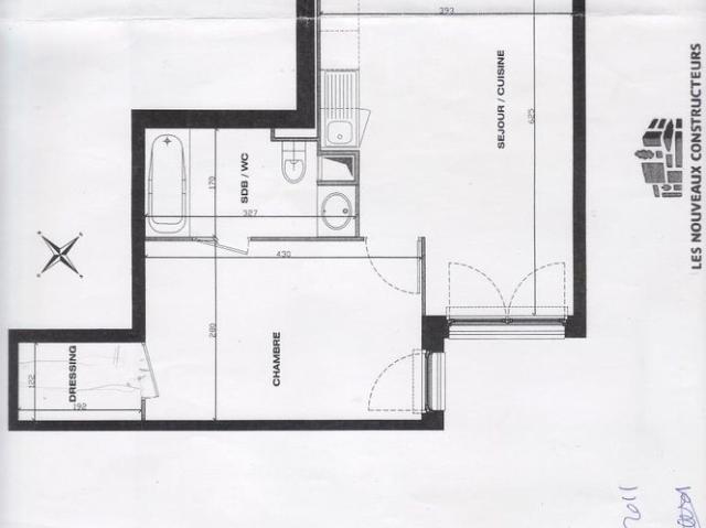 Appartement de 41m2 à louer sur Cergy
