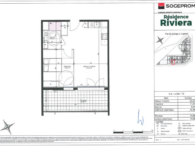 Appartement de 42.08 m² à TRETS