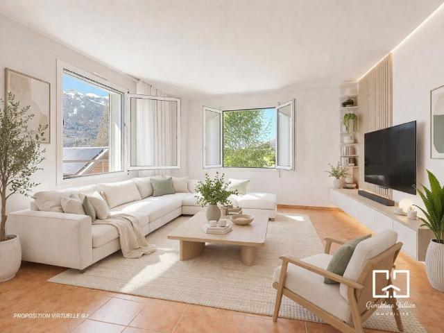 Appartement de 4 pièces avec balcon et garage à Briançon