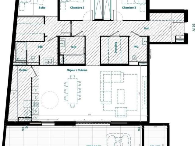 Appartement de 4 pièces de luxe en vente à Mauguio, Occitanie