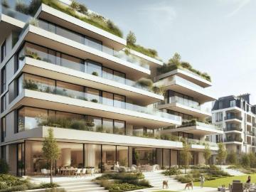Appartement de 4 pièces. Programme Neuf de 85 m2 à Issy les Moulineaux 92130